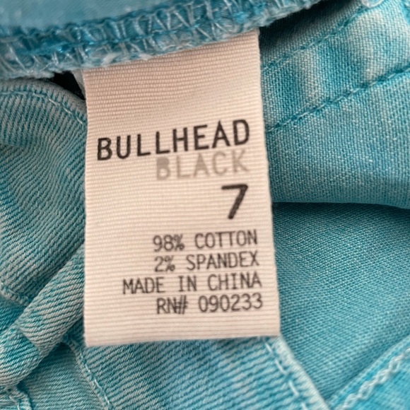 Bullhead black short shorts. Size 7 - Picture 9 of 9